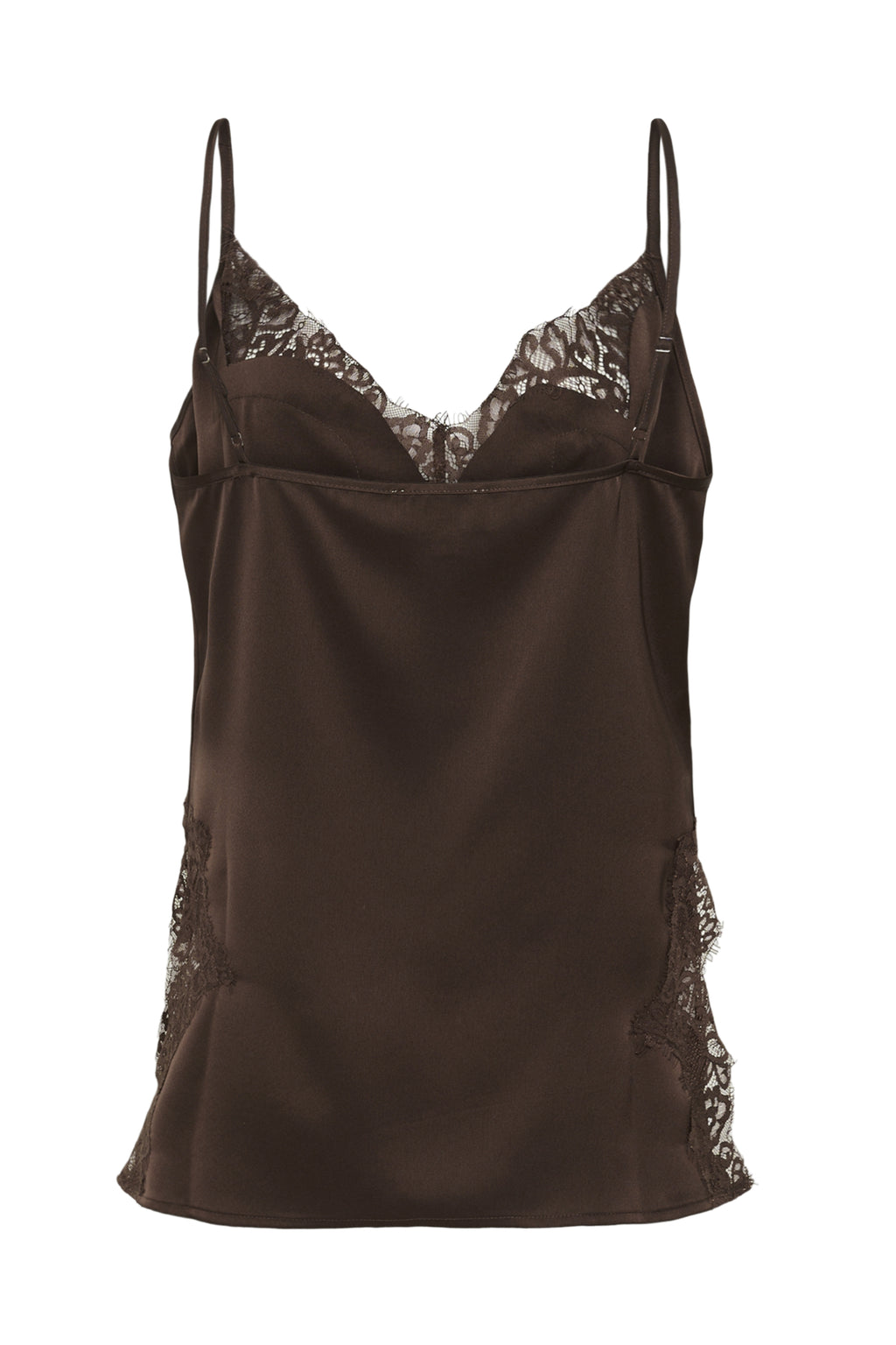 MWBrenda Lace Top on hihaton toppi kevyesti A-linjaisella mallilla, pitsihalkioilla helmassa ja kauniilla pitsiyksityiskohdilla pääntiessä.