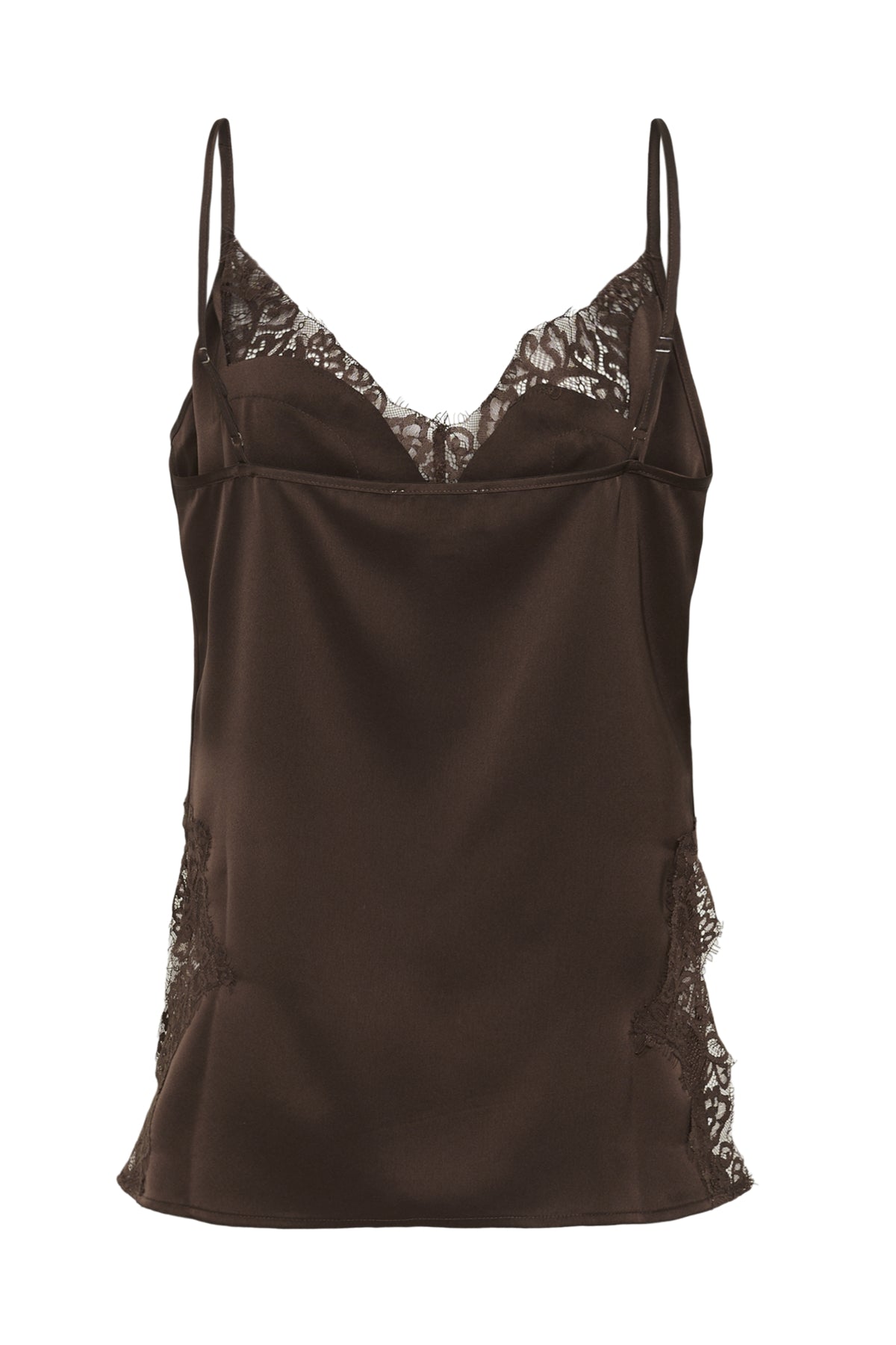 MWBrenda Lace Top on hihaton toppi kevyesti A-linjaisella mallilla, pitsihalkioilla helmassa ja kauniilla pitsiyksityiskohdilla pääntiessä.