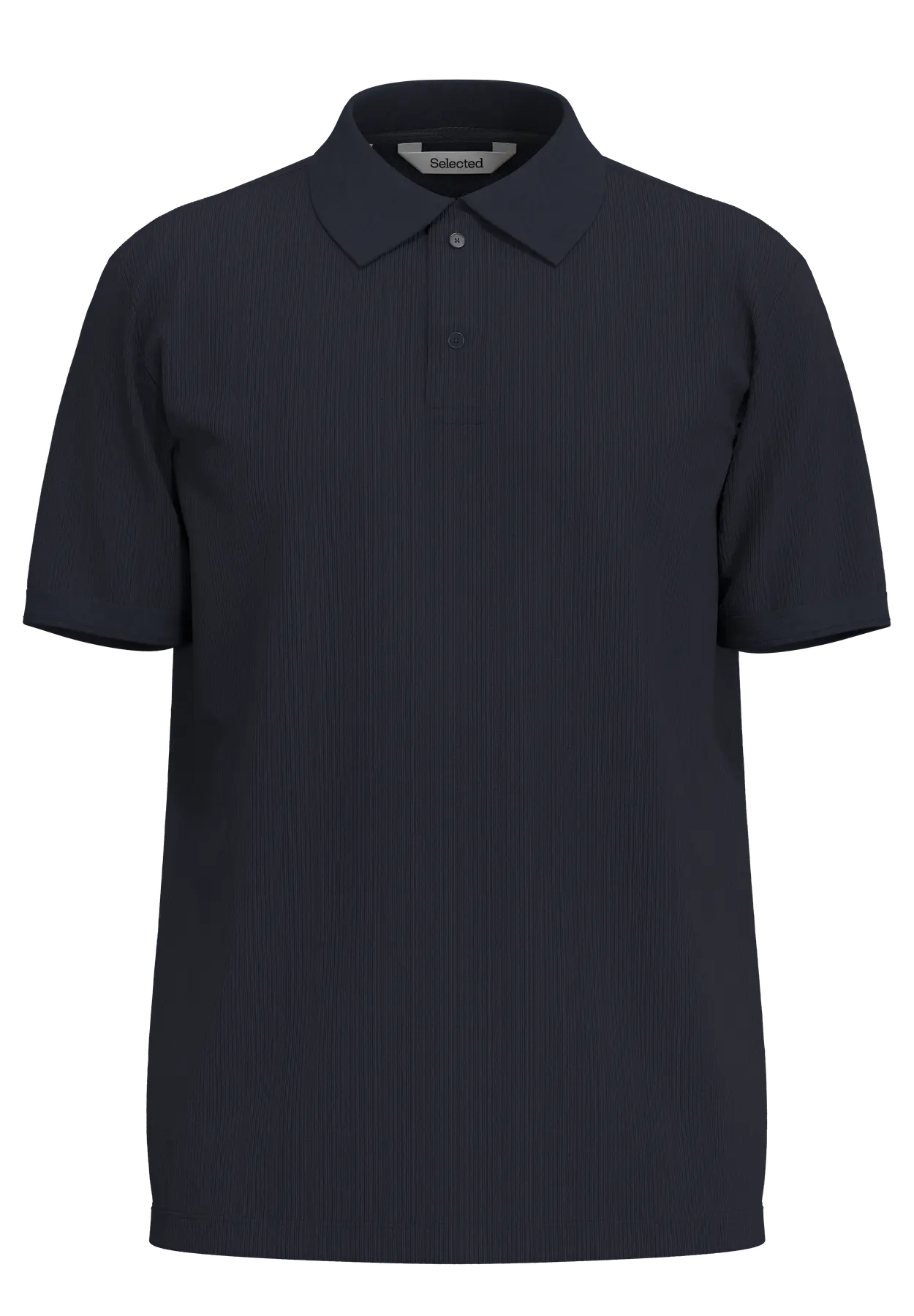 Selected&nbsp;SLHCOLE RIB SS Polo on klassinen ja mukava neulepikee, joka toimii täydellisesti arjessa ja vapaa-ajalla. Pehmeä, ribbineuloksinen kangas on miellyttävä ja tuo paidalle hienovaraisen tekstuurin.
