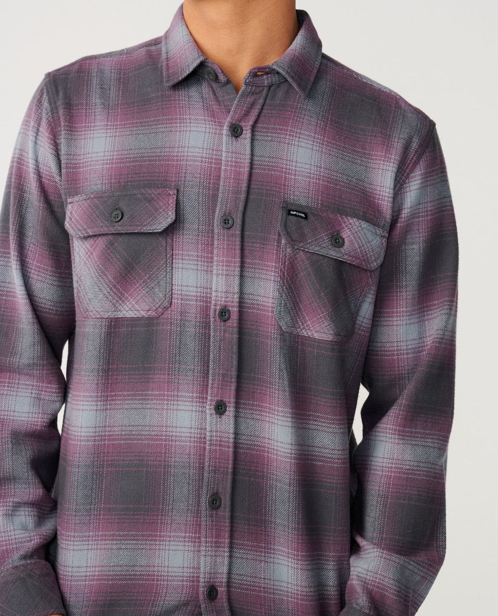 Count Flannel Shirt -flanellipaita 100 % puuvillasta. Sinikeltainen ruutukuosi, harjattu flanellikangas ja rintataskut lasten ja aikuisten koossa.