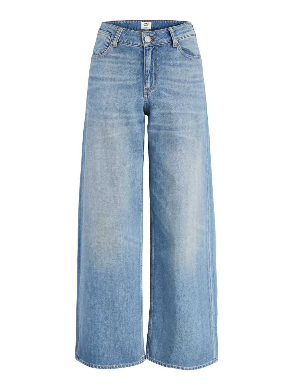 JJXX JXOSLO Archive Wide Jeans on leveälahkeinen farkkumalli keskikorkealla vyötäröllä. Haalistettu pesu ja rento istuvuus tekevät farkuista helposti yhdisteltävät.