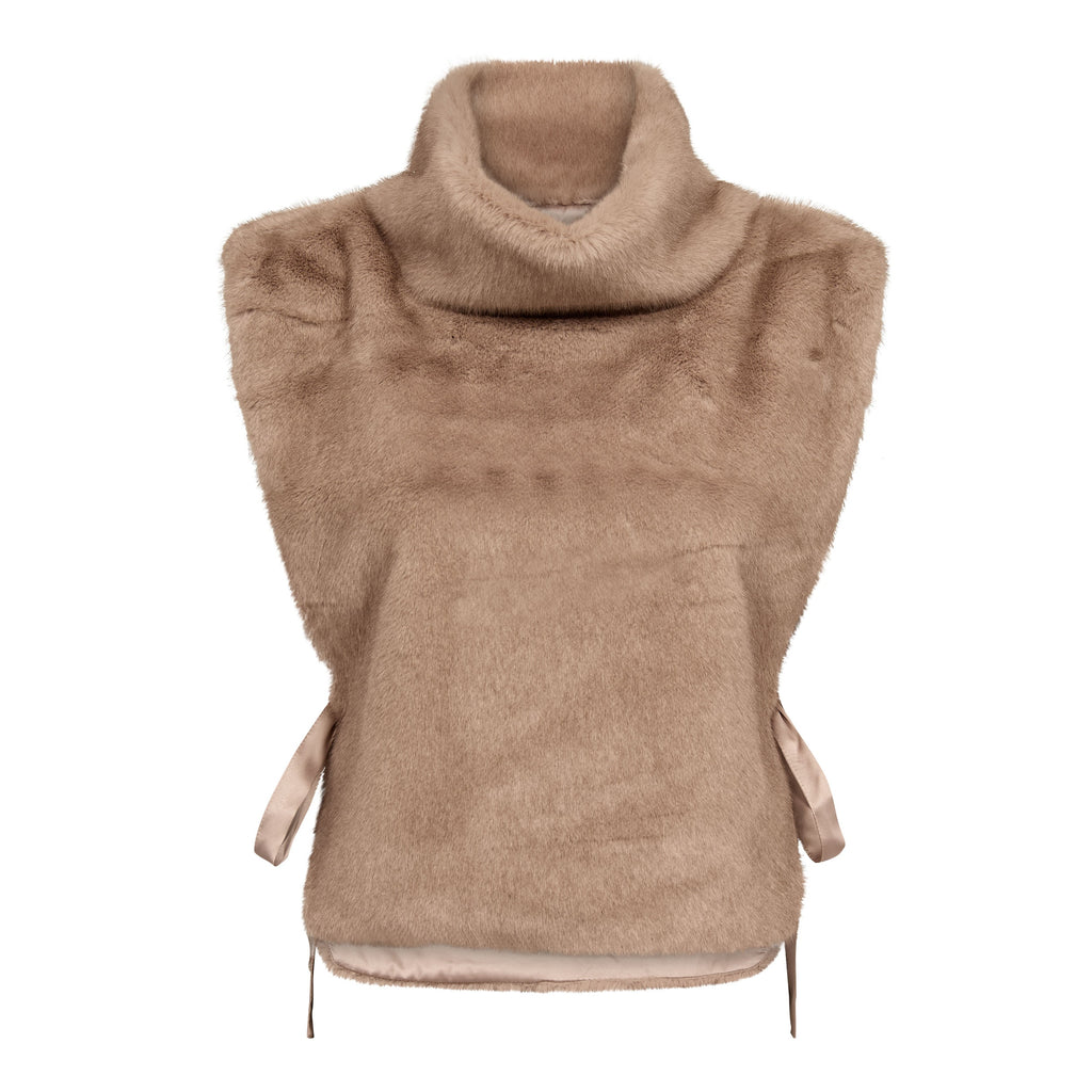 FeraCC Faux Collar vest