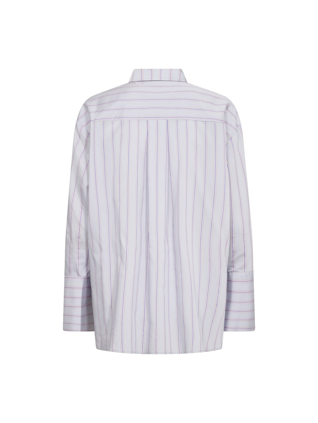 Co’Couture NolieCC Stripe Shirt on vaaleansininen raidallinen paita. Väljä malli, klassinen kaulus ja kauniisti laskeutuva viskoosi-lyocellsekoite.