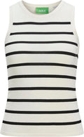 JJXX JXEvelyn Knit Top on hihaton ja joustava neulepusero pyöreällä pääntiellä. Monikäyttöinen malli sopii farkkujen, paitojen ja bleiserin pariksi.