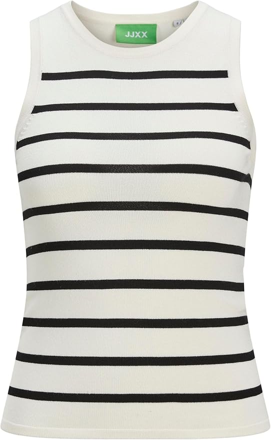 JJXX JXEvelyn Knit Top on hihaton ja joustava neulepusero pyöreällä pääntiellä. Monikäyttöinen malli sopii farkkujen, paitojen ja bleiserin pariksi.