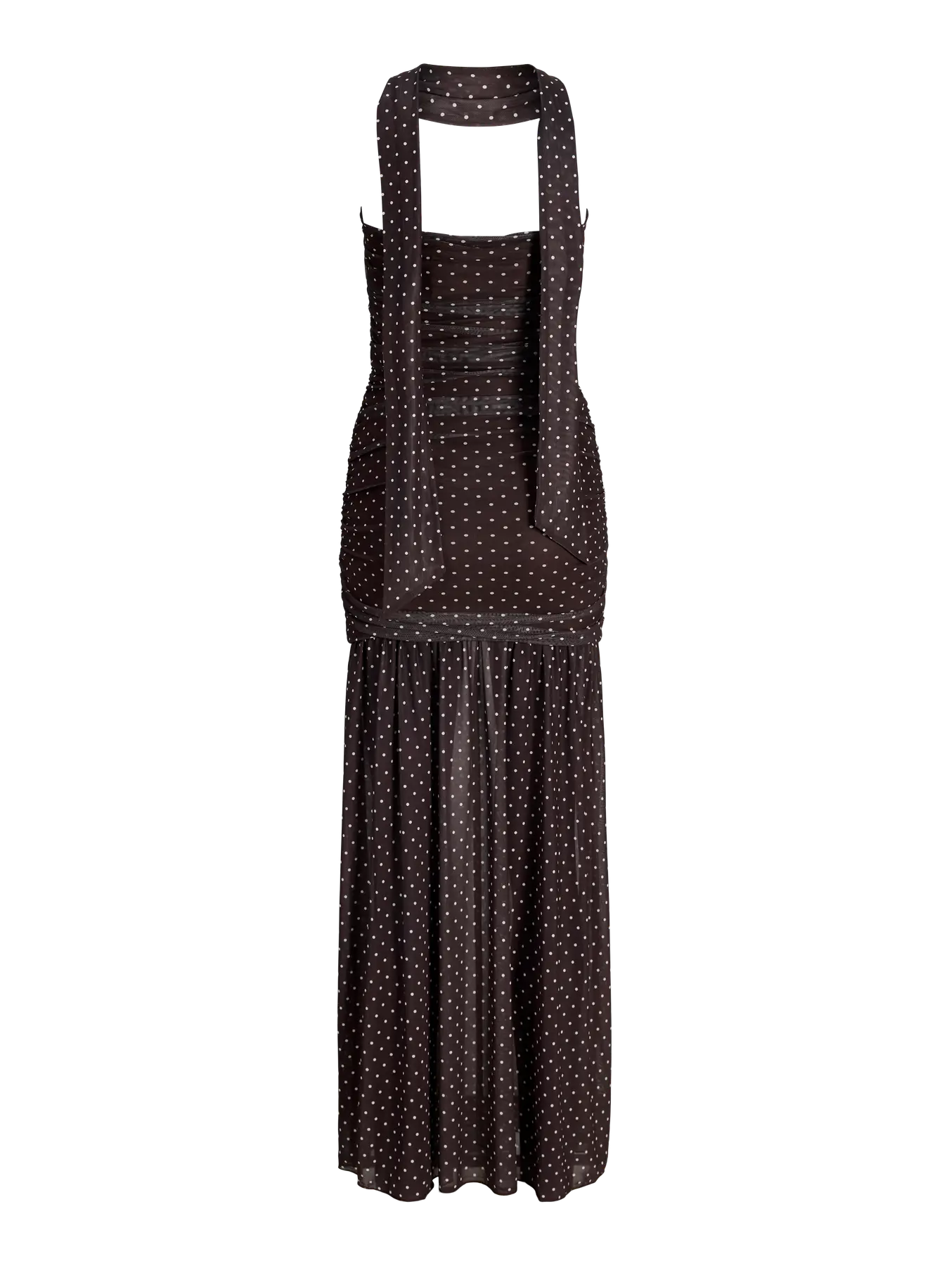 Tämä trendikäs mesh-mekko on täydellinen valinta, kun haluat helposti juhlavammankin lookin. Kevyt ja joustava mesh-materiaali luo istuvan siluetin, joka tuntuu miellyttävältä päällä koko illan.