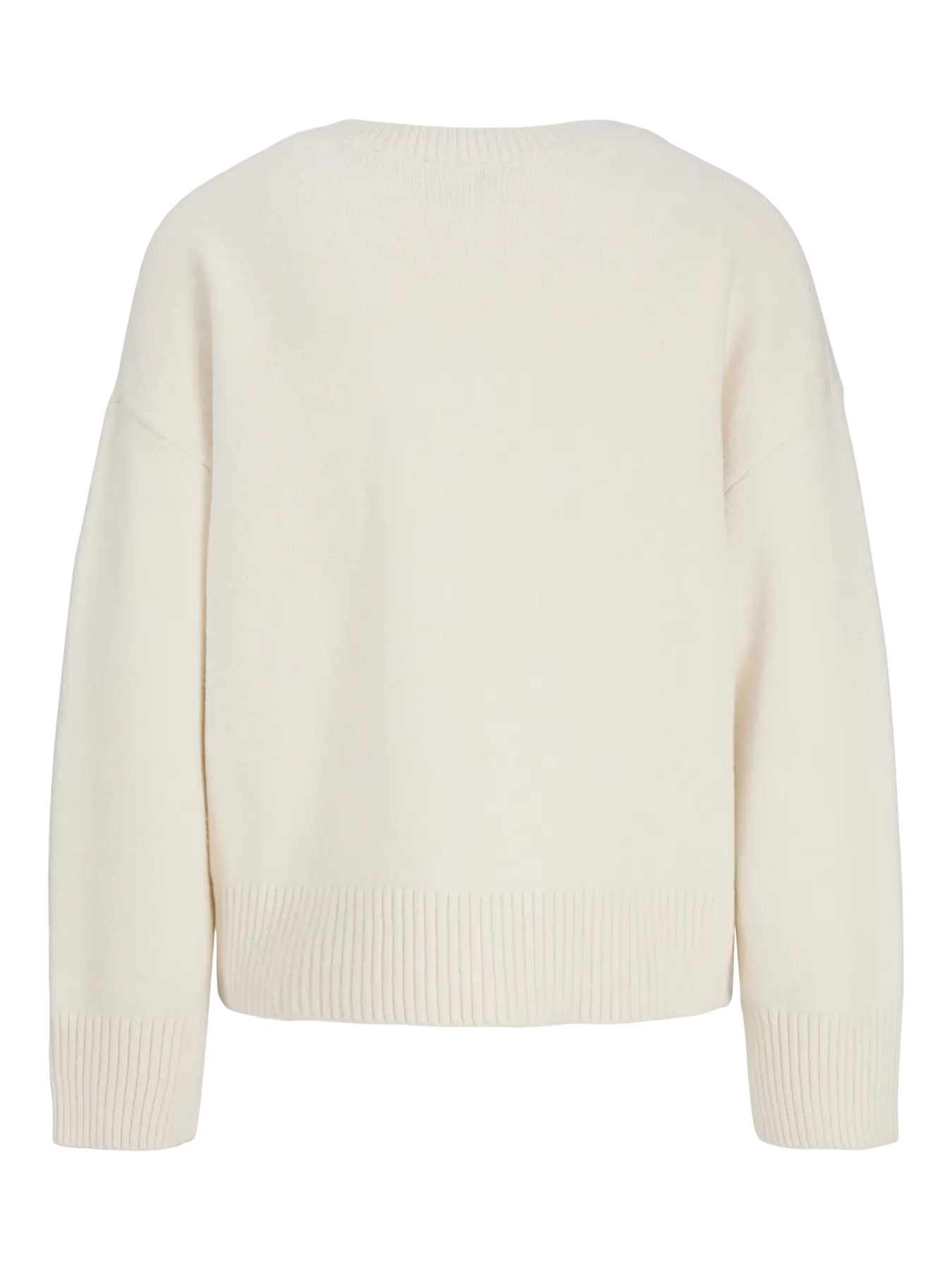 JJXX JXELSA V-Neck Knit on väljä ja pehmeä neule V-pääntiellä ja pudotetuilla olkapäillä. Helppo yhdistää arjen eri tyyleihin.