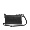 Markberg MarciMBG on kompakti musta nahkalaukku, säädettävällä crossbody-hihnalla. Vetoketjukiinnitys ja sisätasku pitävät tärkeät tavarat mukana. Katso lisää!