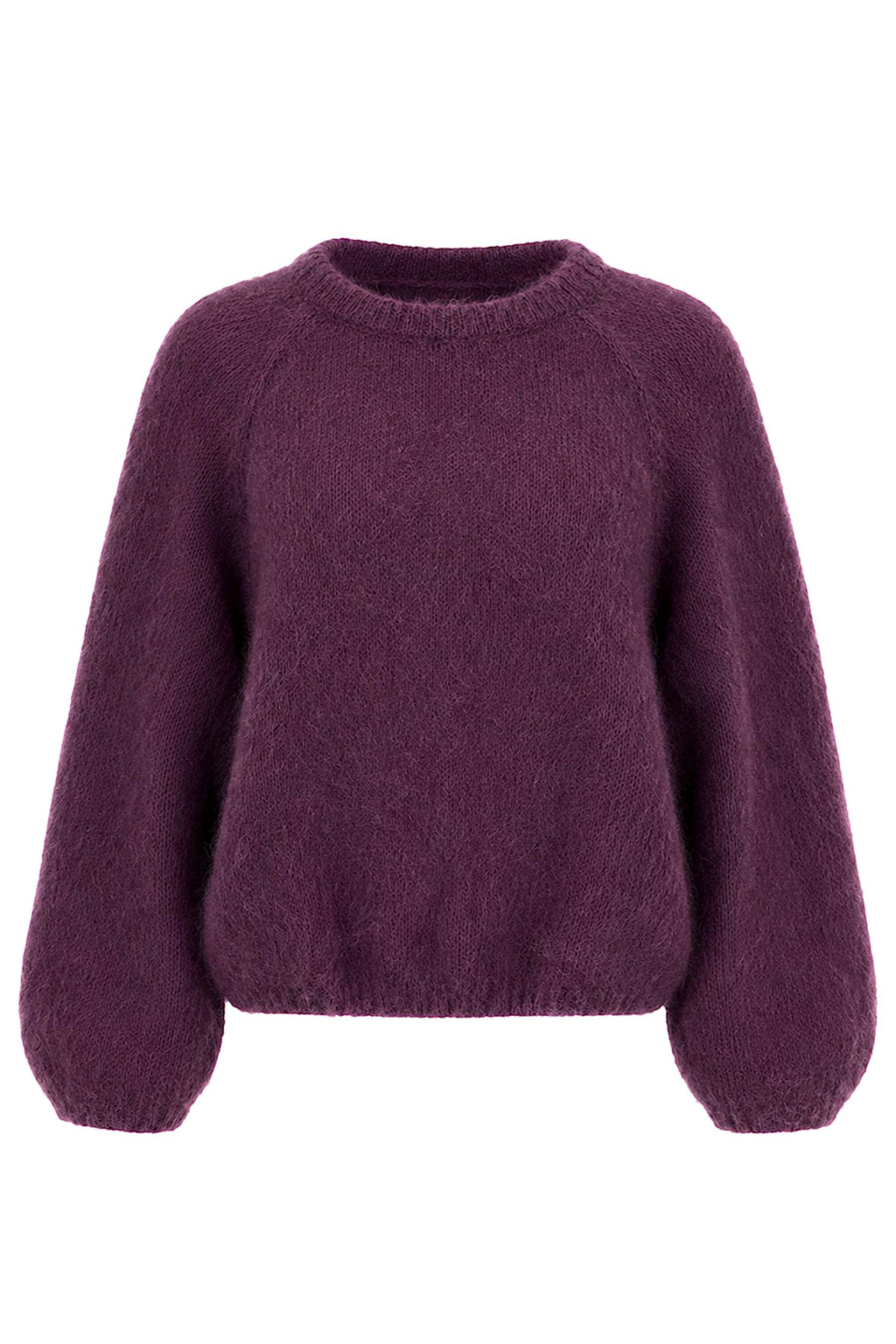 Americandreams The Rosie Pullover on ylellisen pehmeä ja kevyt mohairneule, jossa on rento istuvuus ja näyttävät, runsaat hihat.
