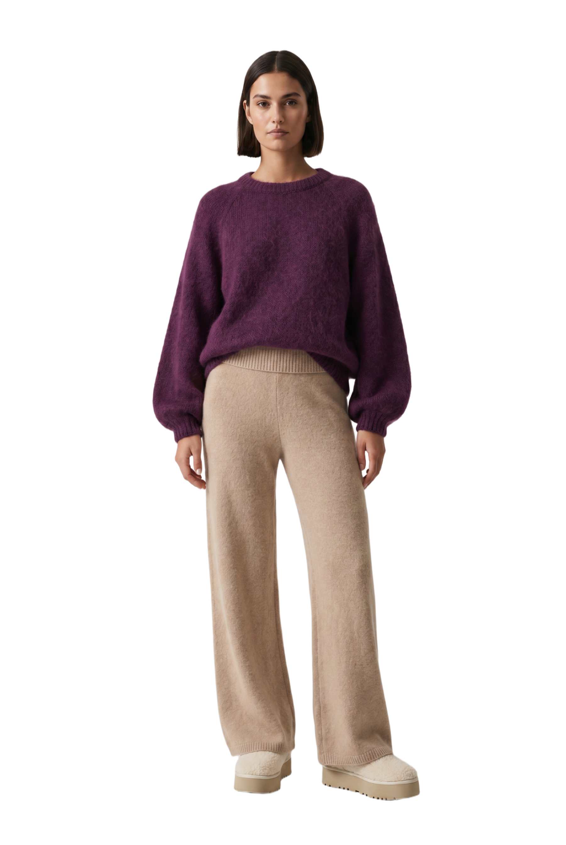 Americandreams The Rosie Pullover on ylellisen pehmeä ja kevyt mohairneule, jossa on rento istuvuus ja näyttävät, runsaat hihat.
