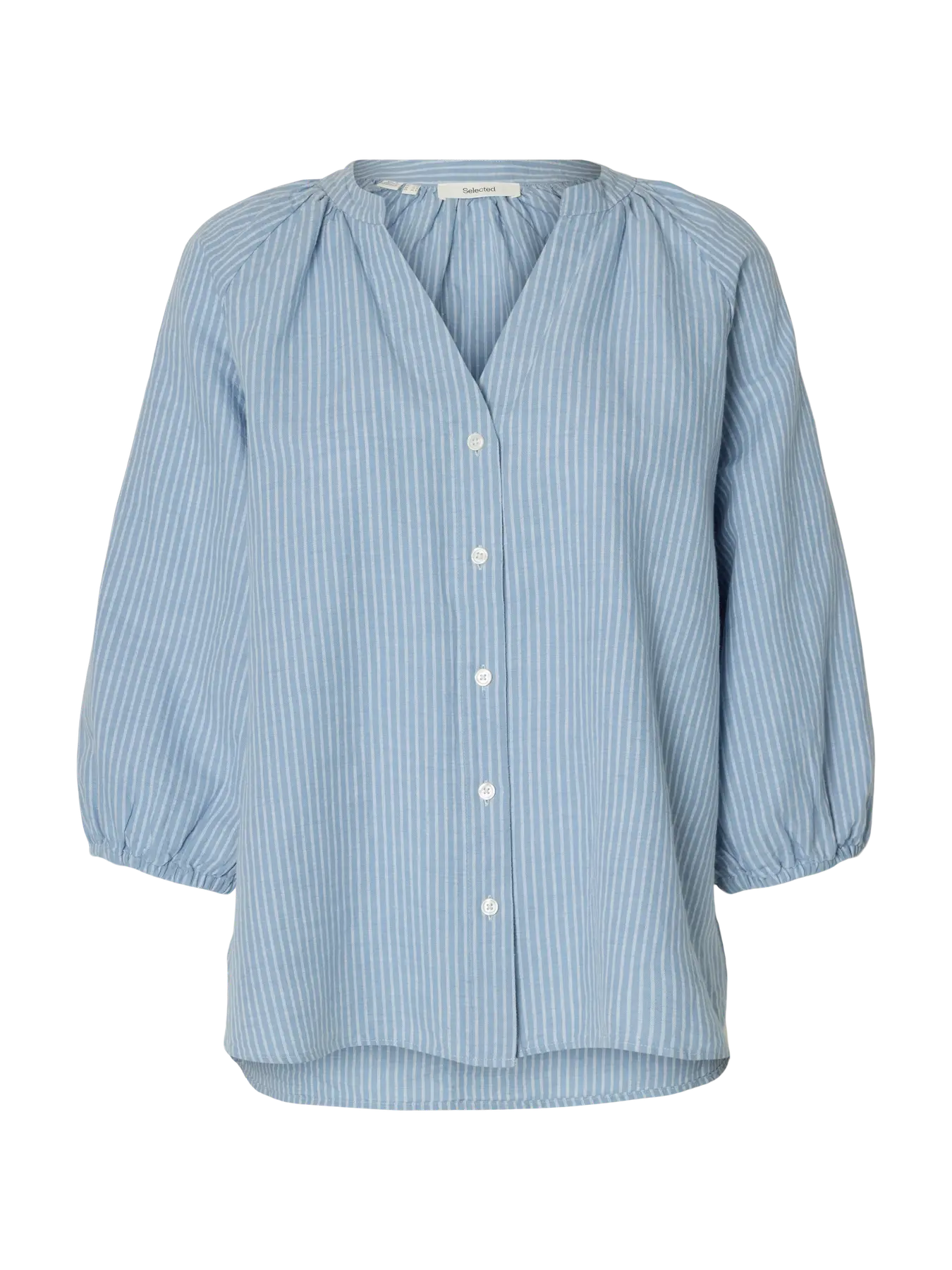 SLWCLEO-ALBERTA Linen Blend Shirt on ilmava ja ajattoman tyylikäs paita, joka sopii täydellisesti lämpimiin päiviin. Pellavan ja puuvillan yhdistelmä tekee materiaalista hengittävän, kevyen ja miellyttävän käyttää.