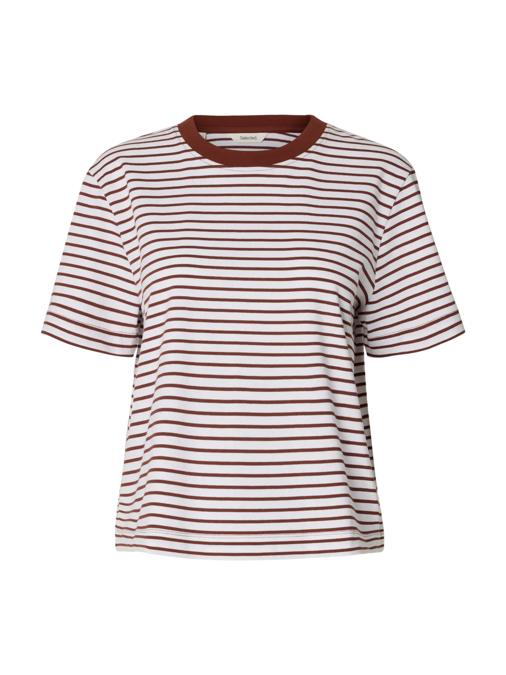 SLWESSENTIAL Boxy Tee on rento luomupuuvillainen t-paita leveillä hihoilla ja boxy fit -mallilla. Ajaton ja suosittu arjen luottovaate.