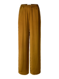 SLWVida Wide Pant – naisten leveälahkeiset satiinihousut | Station