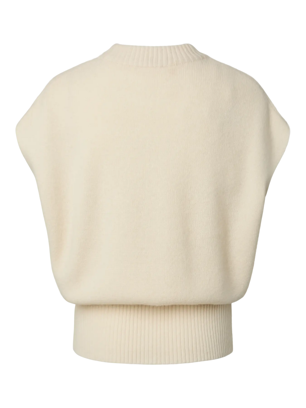 YASESLI Wool blend vest on ajaton villasekoiteneuleliivi pyöreällä pääntiellä. Hihaton malli sopii täydellisesti kerrospukeutumiseen ja arjen eri tyyleihin.