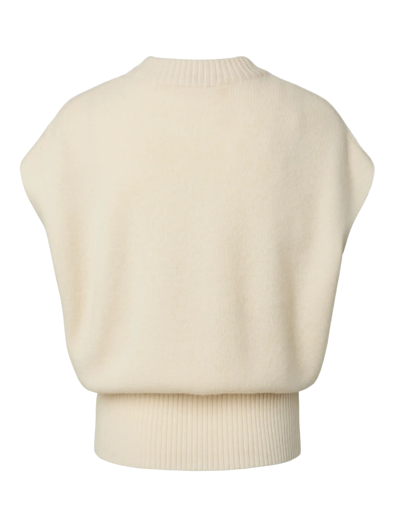 YASESLI Wool blend vest on ajaton villasekoiteneuleliivi pyöreällä pääntiellä. Hihaton malli sopii täydellisesti kerrospukeutumiseen ja arjen eri tyyleihin.