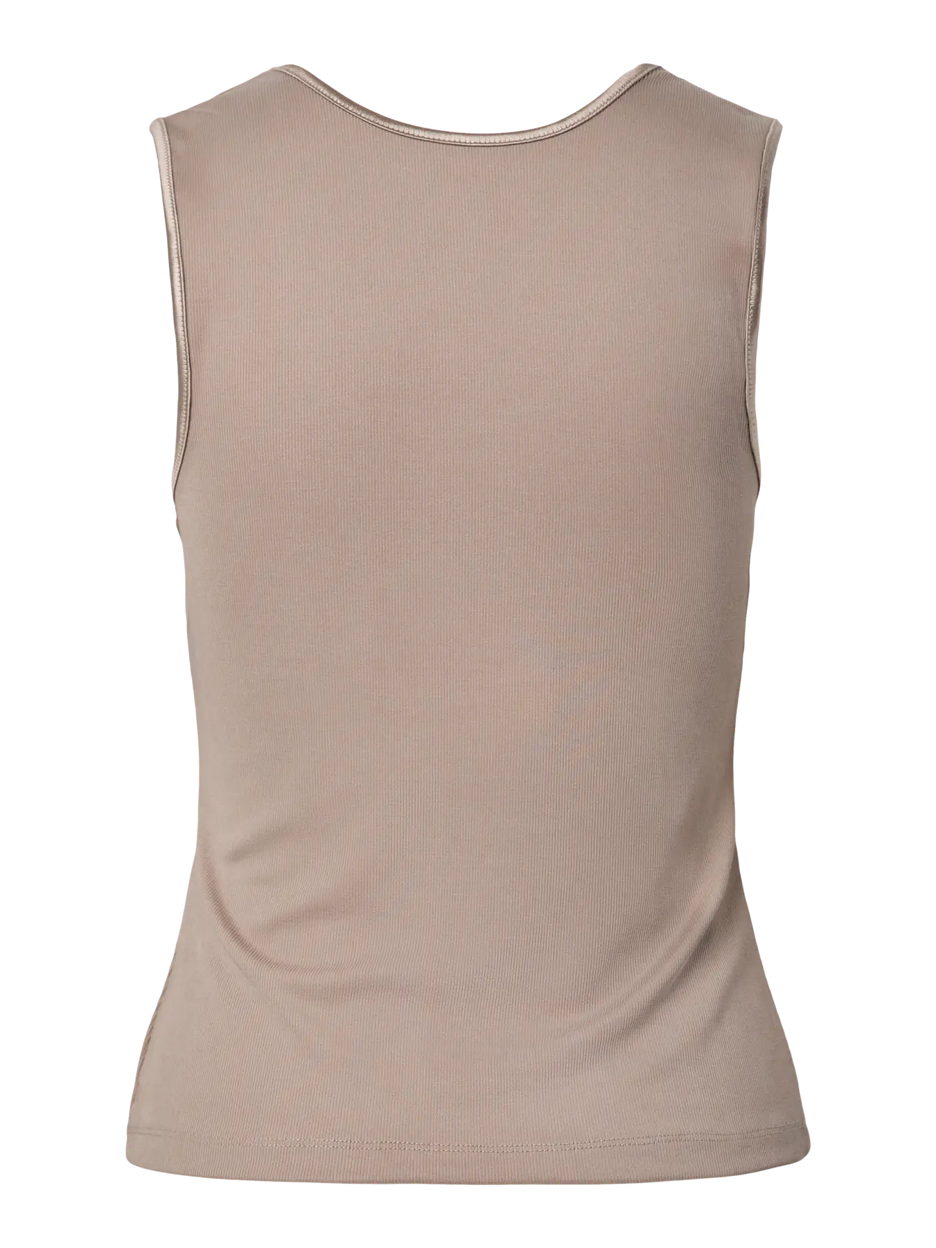 Y.A.S YASPALOMA Tank Top on vartalonmyötäinen perustoppi pehmeästä ECOVERO™-viskoosista. Leveät olkaimet ja joustava materiaali takaavat käyttömukavuuden.