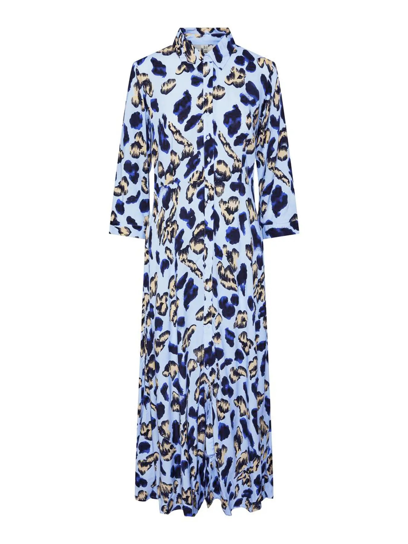 YAS Savanna long shirt dress