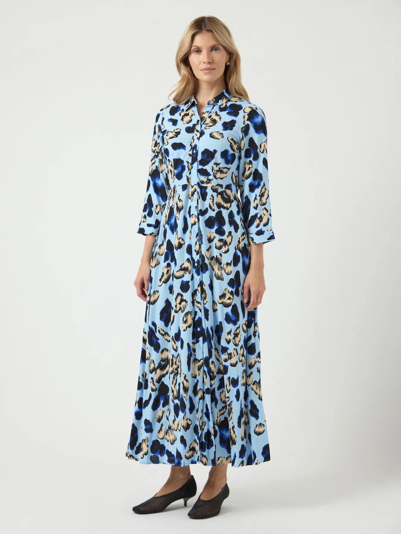YAS Savanna long shirt dress