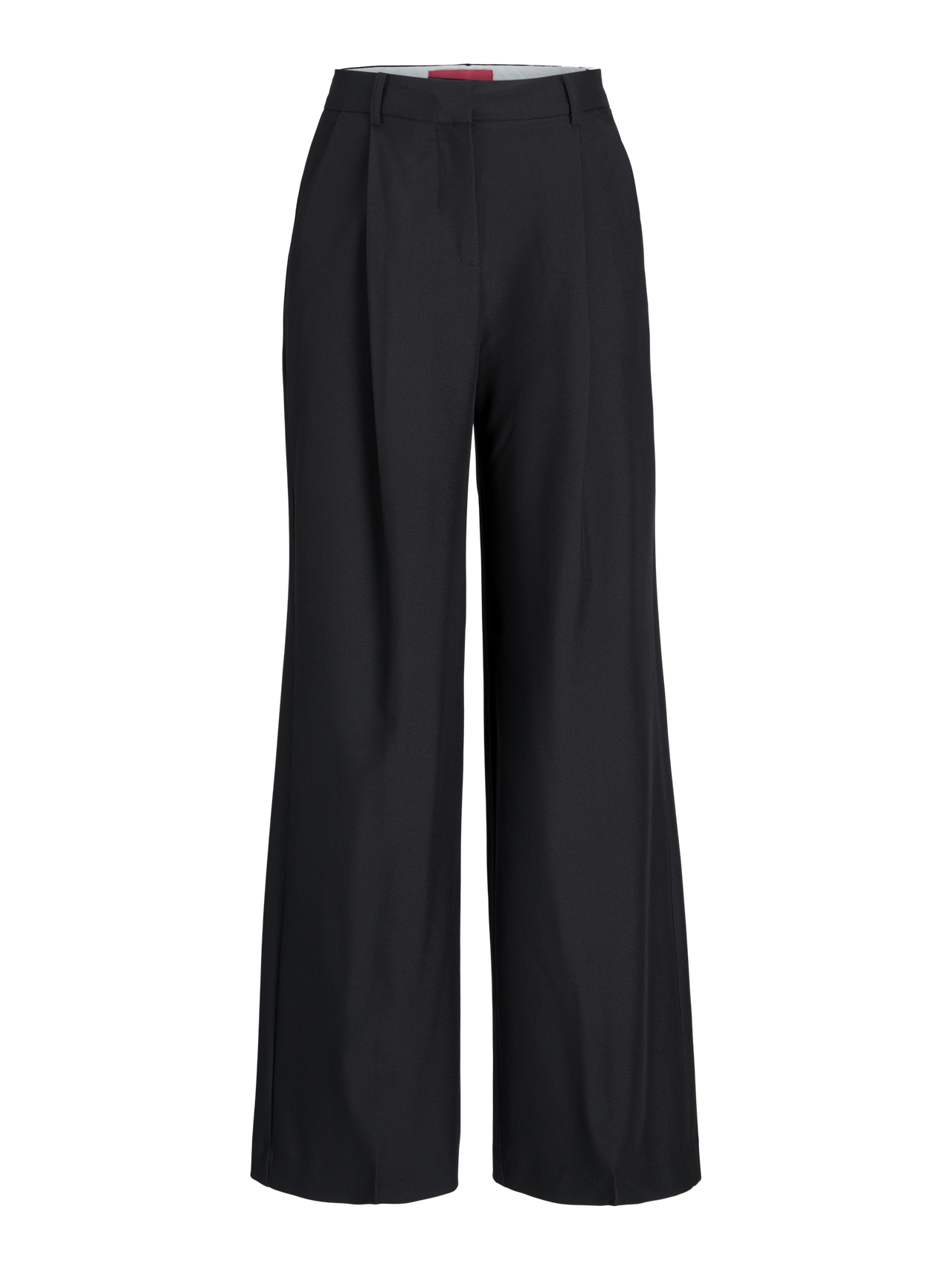 Nämä wide leg -housut ovat uusi suosikkisi, jotka yhdistävät ajattoman tyylin ja käyttömukavuuden. Trendikkäät vekit edessä. Korkea vyötärö ja suorat, väljät lahkeet luovat huolitellun mutta rennon siluetin, joka toimii helposti niin töissä, vapaa-ajalla kuin viikonlopun menoissa.