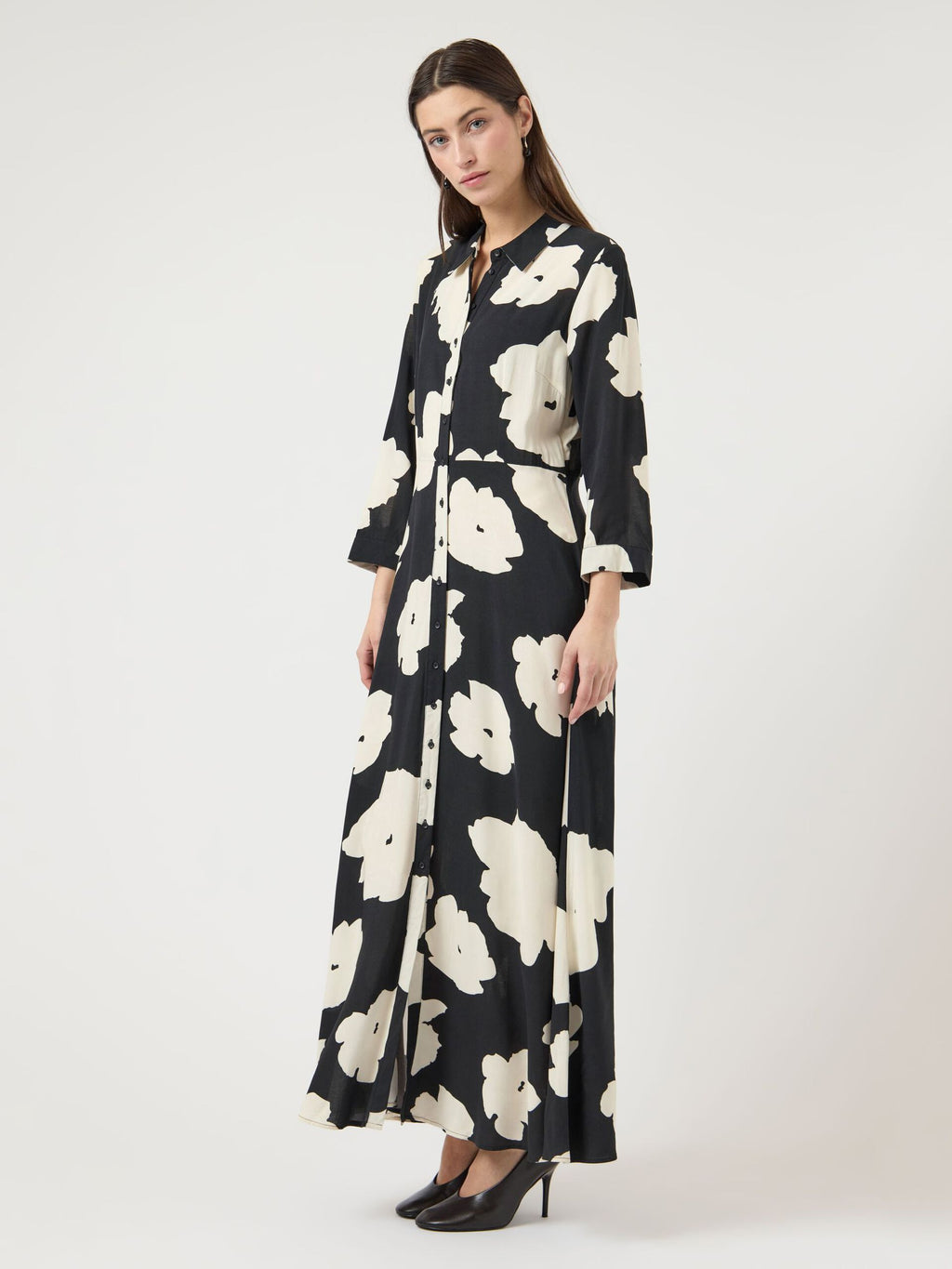 YAS Savanna long shirt dress